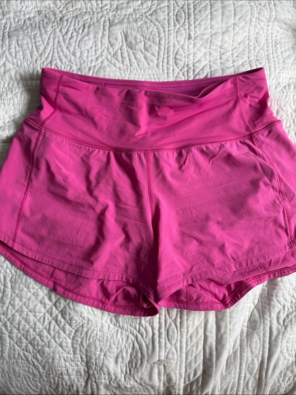 lululemon athletica Hot Pink High-Rise Athletic Shorts
